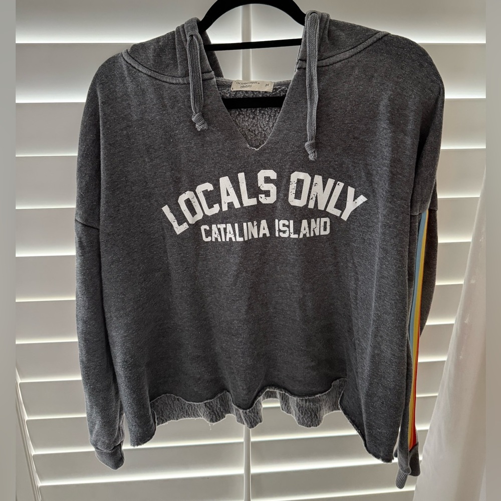 Catalina Island Cropped Sweatshirt